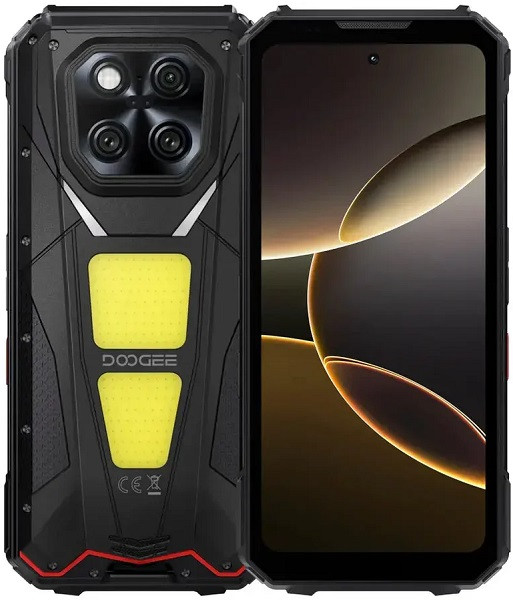 DOOGEE V Max LR 5G Rugged Phone Dual Sim 512GB Black (16GB RAM)